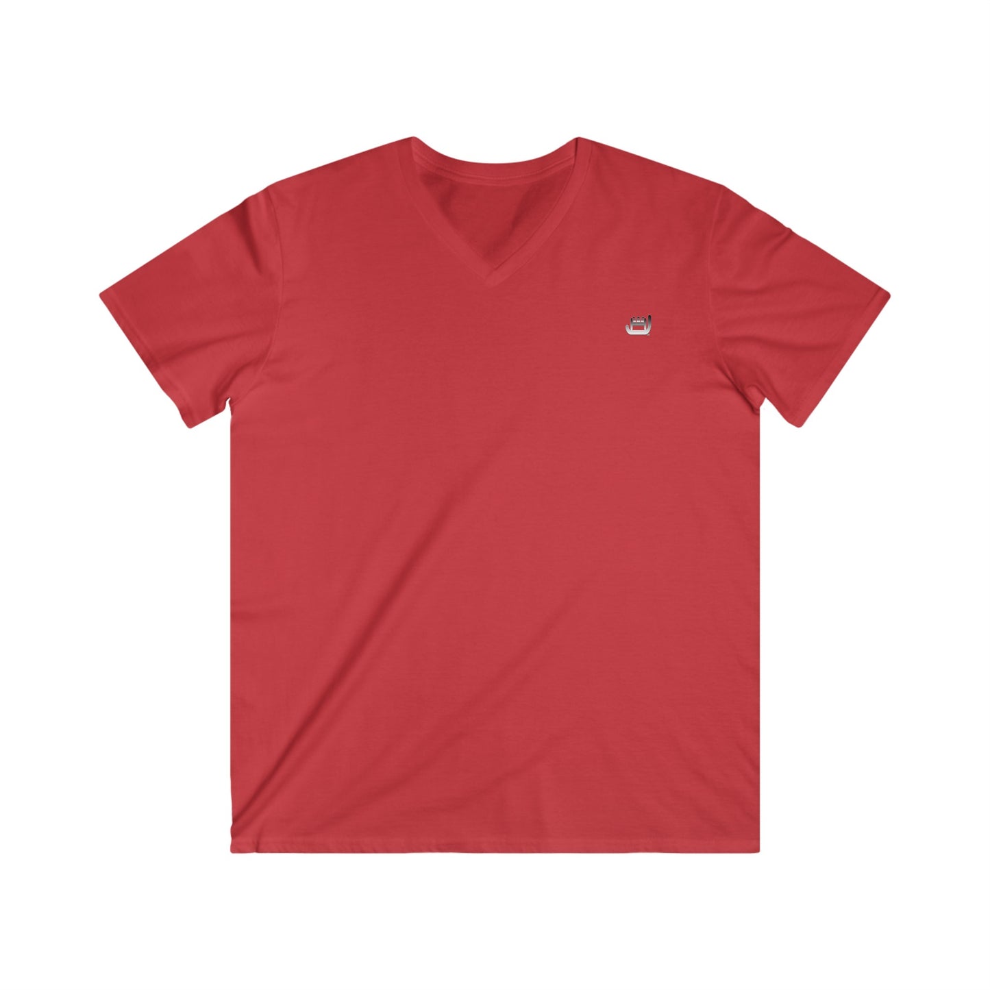 V-Neck Tee Classic Men's Fitted Short Sleeve Classic J
